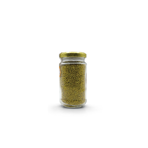 Traditional Italian Bee Pollen 120 g - back - Apicoltura Regnani Lendra