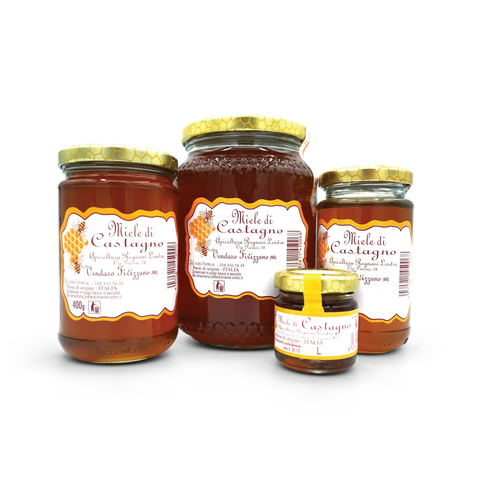 Traditional Italian Honey chestnut Apicoltura Regnani Lendra