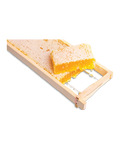 Traditional Italian Whole Honeycomb with Chestnut Honey - cut - Apicoltura Regnani Lendra