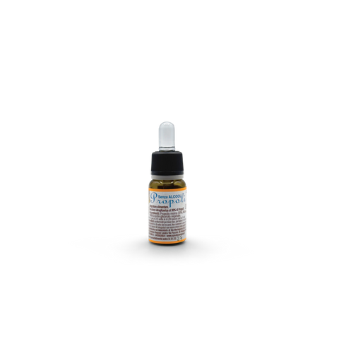 Alcohol Free Propolis  10 ml – Throat Relief - front - Apicoltura Regnani Lendra