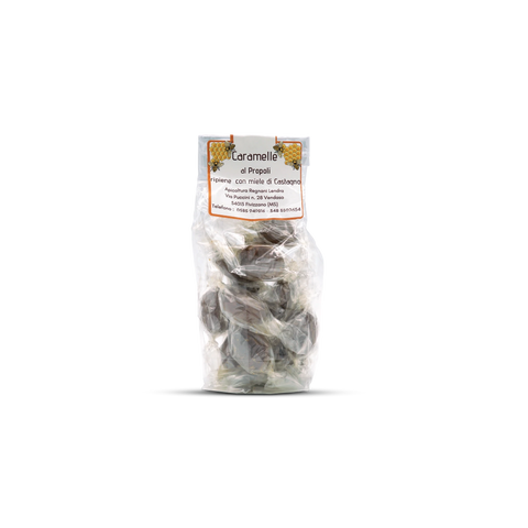 Traditional Italian Propolis Candies - front - Apicoltura Regnani Lendra