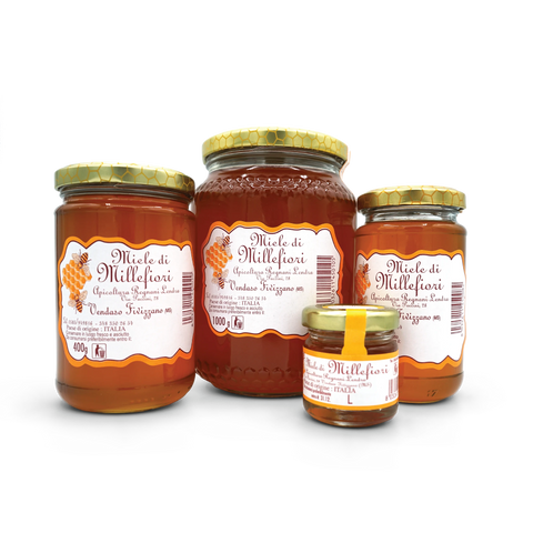 Traditional Italian Honey Wildflower  Apicoltura Regnani Lendra